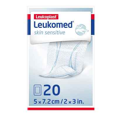 Leukomed Skin Sensitive Steril 5 x 7,2 cm 20 stk von BSN medical GmbH PZN 17410914