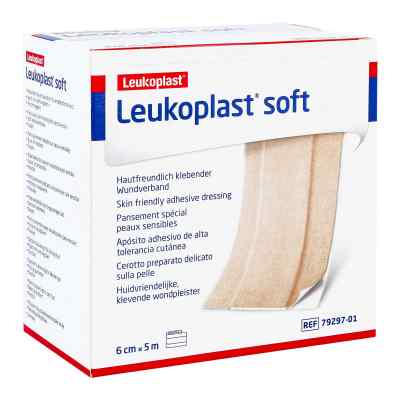 Leukoplast Soft Pflaster 6 cmx5 m Rolle