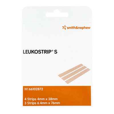 Leukostrip S Wundnahtstreifen 2 Blatt a 3/4 Strumpf