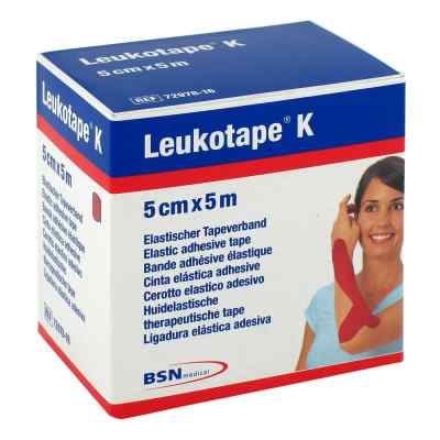 Leukotape K 5 cm rot 1 stk von BSN medical GmbH PZN 01907392