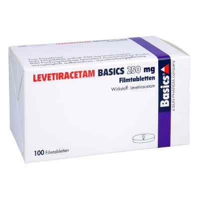 Levetiracetam Basics 250 mg Filmtabletten 100 stk von Basics GmbH PZN 09482905