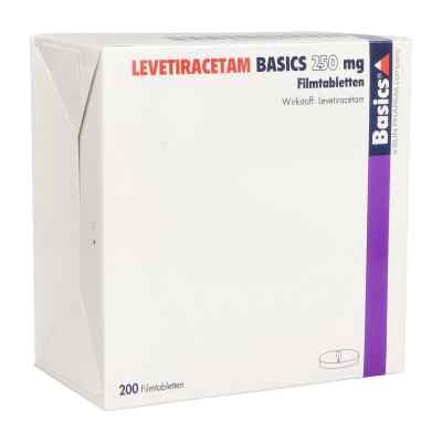 Levetiracetam Basics 250 mg Filmtabletten 200 stk von Basics GmbH PZN 09482911