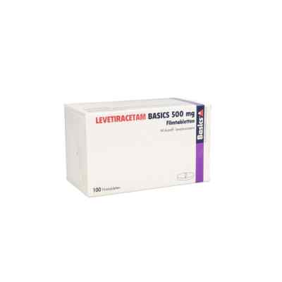 Levetiracetam Basics 500 mg Filmtabletten 100 stk von Basics GmbH PZN 09482934