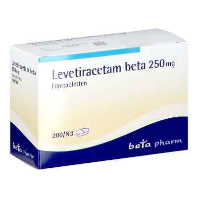 Levetiracetam beta 250mg 200 stk von betapharm Arzneimittel GmbH PZN 08841064