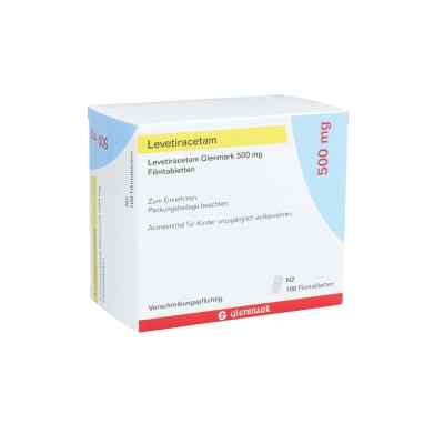 Levetiracetam Glenmark 500 mg Filmtabletten 100 stk von Glenmark Arzneimittel GmbH PZN 11323663