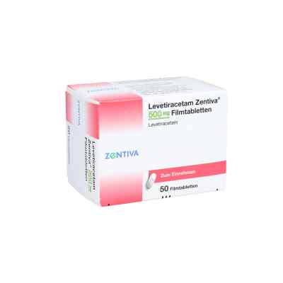 Levetiracetam Zentiva 500 mg Filmtabletten 50 stk von Zentiva Pharma GmbH PZN 09199227