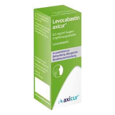 Levocabastin axicur 0,5 mg/ml Augentropfen Suspension