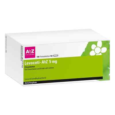 Levoceti-abz 5 mg Filmtabletten 100 stk von AbZ Pharma GmbH PZN 15318802