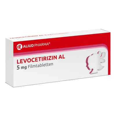 Levocetirizin Al 5 mg Filmtabletten 50 stk von ALIUD Pharma GmbH PZN 15817250