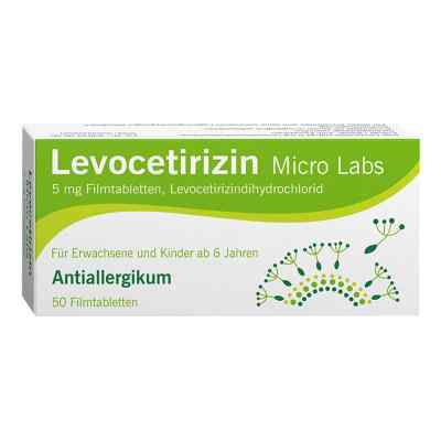 Levocetirizin Micro Labs 5 mg Filmtabletten 50 stk von Micro Labs GmbH PZN 16821012