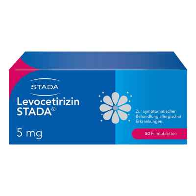 Levocetirizin STADA 5 mg Filmtabletten bei Allergien 50 stk von STADA Consumer Health Deutschlan PZN 15745639