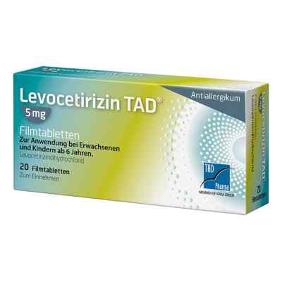 Levocetirizin TAD 5mg 20 stk von TAD Pharma GmbH PZN 09244896
