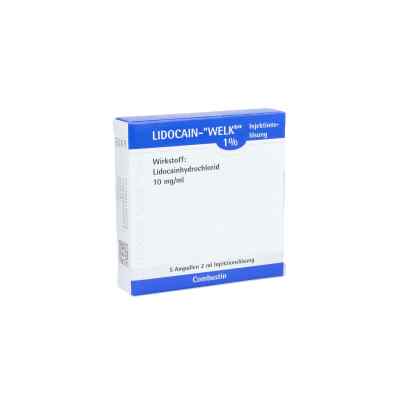 Lidocain Welk 1% Ampullen 5X2 ml von COMBUSTIN Pharmazeutische Präpar PZN 03463002