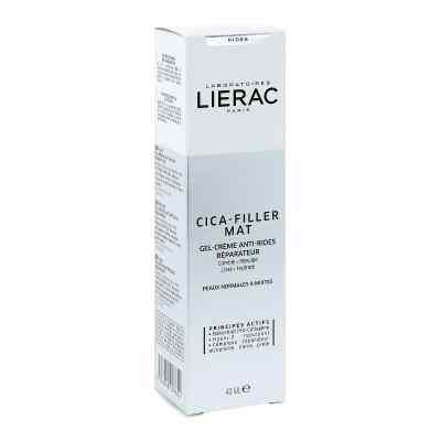 LIERAC CICA FILLER Anti-Falten Gel-Creme Mischhaut 40 ml von Ales Groupe Cosmetic Deutschland PZN 15993811