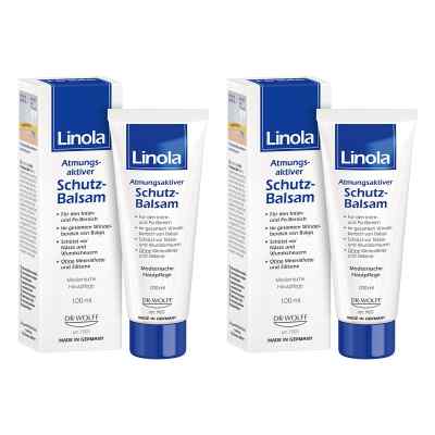 Linola Schutz-Balsam 2x100 ml von Dr. August Wolff GmbH & Co.KG Arzneimittel PZN 08106092