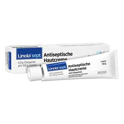 Linola sept Antiseptische Hautcreme mit Clioquinol