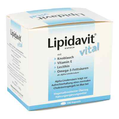 Lipidavit Vital Kapseln 100 stk von Rodisma-Med Pharma GmbH PZN 05870220