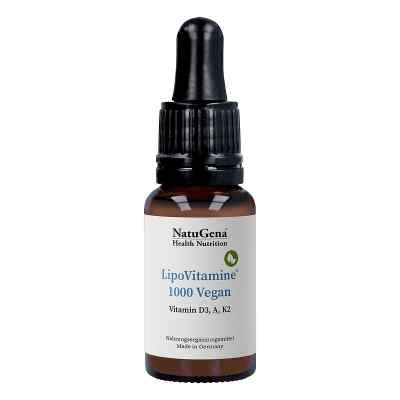 Lipovitamine 1000 Vegan Vitamin D3 + A + K2 Tropfen