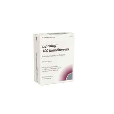 Liprolog 100 Einheiten/ml für Pen Patrone 3ml 10X3 ml von LILLY DEUTSCHLAND GmbH PZN 01043129