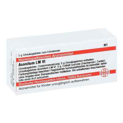 Lm Aconitum Vi Globuli 5 g von DHU-Arzneimittel GmbH & Co. KG PZN 02658525