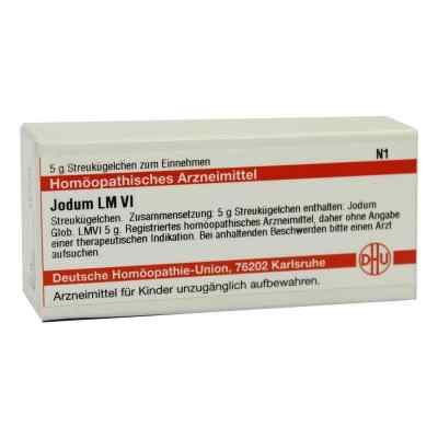 Lm Jodum Vi Globuli 5 g von DHU-Arzneimittel GmbH & Co. KG PZN 04505458