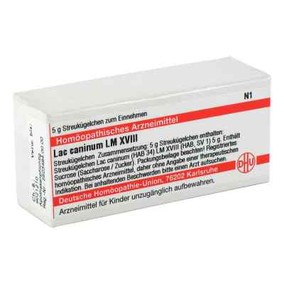 Lm Lac Caninum Xviii Globuli 5 g von DHU-Arzneimittel GmbH & Co. KG PZN 02659571