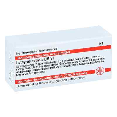 Lm Lathyrus Sativus Vi Globuli 5 g von DHU-Arzneimittel GmbH & Co. KG PZN 04506009