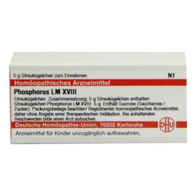 Lm Phosphorus Xviii Globuli 5 g von DHU-Arzneimittel GmbH & Co. KG PZN 02822580
