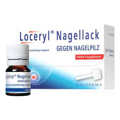 Loceryl Nagellack gegen Nagelpilz Direkt-Applikator 1.25 ml von Galderma Laboratorium GmbH PZN 18223812