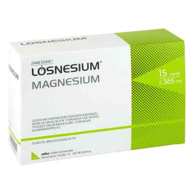 Lösnesium Brausegranulat Beutel