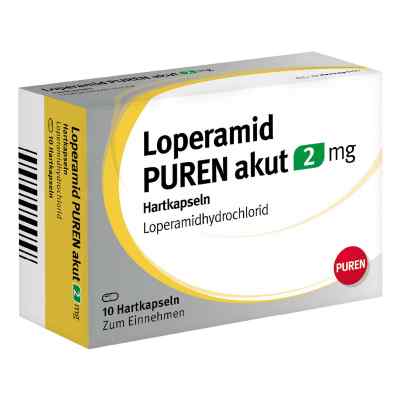 Loperamid Puren Akut 2 mg Hartkapseln