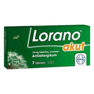 Lorano akut 7 stk von Hexal AG PZN 01797130