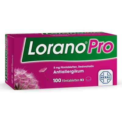 Lorano®Pro bei Allergie – Für alle Heuschnupfen-Symptome 100 stk von Hexal AG PZN 10090205