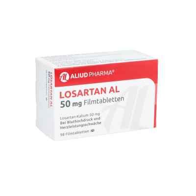 Losartan AL 50mg 98 stk von ALIUD Pharma GmbH PZN 05140639