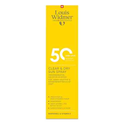 Louis Widmer Clear & Dry Sun Spray 50