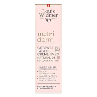 Louis Widmer nutriderm Getönte Tagescreme UV 20 -Natural 01 o.p