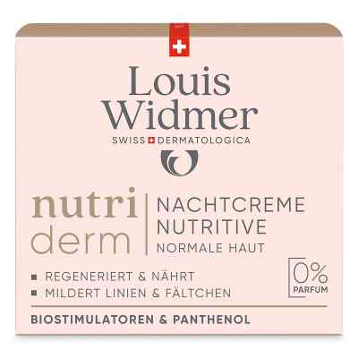 Louis Widmer nutriderm Nachtcreme Nutritive unparfümiert