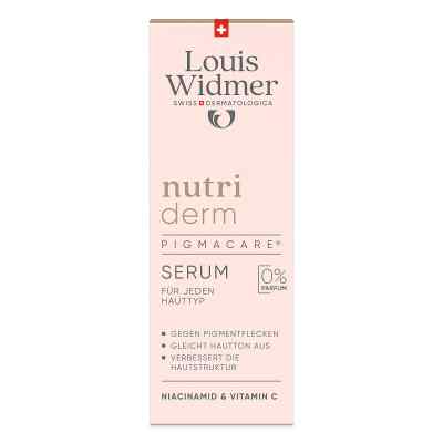 Louis Widmer nutriderm Pigmacare® Serum unparfümiert