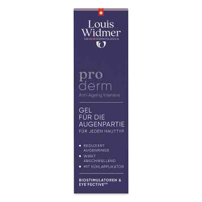 Louis Widmer proderm Gel für die Augenpartie Intensiv 