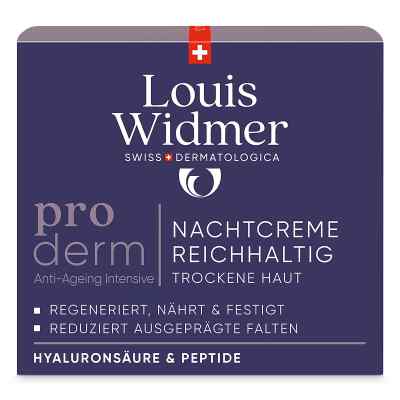Louis Widmer proderm Nachtcreme Reichhaltig 