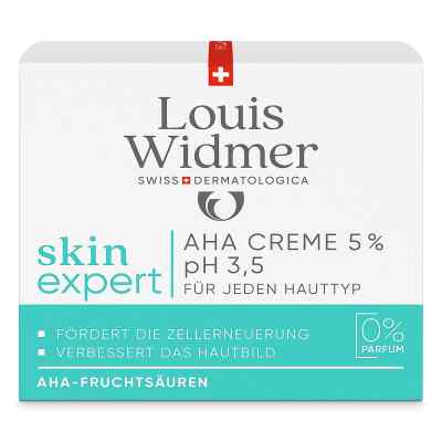 Louis Widmer skinexpert AHA Creme 5% unparfümiert