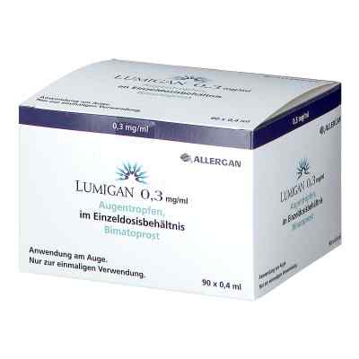 LUMIGAN 0,3mg/ml Augentropfen 90X0.4 ml von Orifarm GmbH PZN 10418137