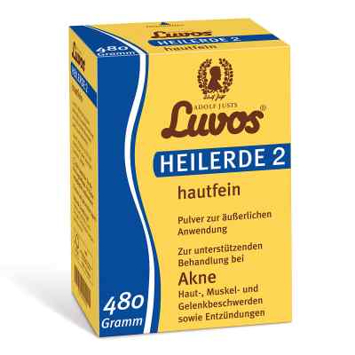 Luvos Heilerde 2 hautfein 480 g von Heilerde-Gesellschaft Luvos Just PZN 05039202
