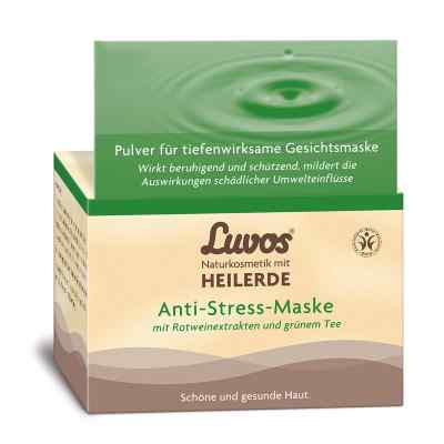 Luvos Pulvermaske Anti Stress zur, zum Anrühren 90 g von Heilerde-Gesellschaft Luvos Just PZN 03169900