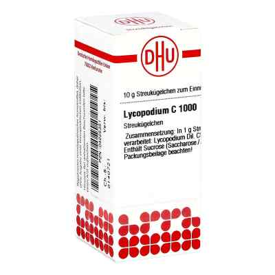 Lycopodium C 1000 Globuli 10 g von DHU-Arzneimittel GmbH & Co. KG PZN 04225351