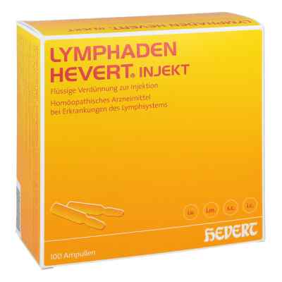 Lymphaden Hevert injekt Ampullen 100 stk von Hevert Arzneimittel GmbH & Co. K PZN 08883861
