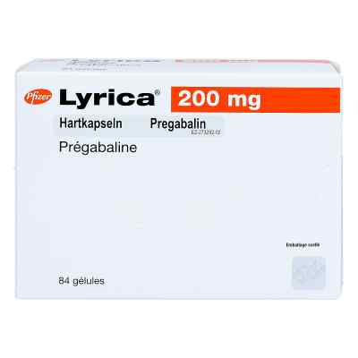 Lyrica 200 mg Hartkapseln 84 stk von EurimPharm Arzneimittel GmbH PZN 10626829