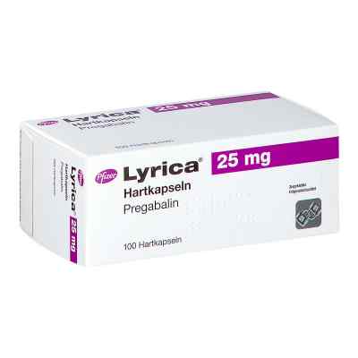 Lyrica 25 mg Hartkapseln 100 stk von Pfizer OFG Germany GmbH PZN 03389234