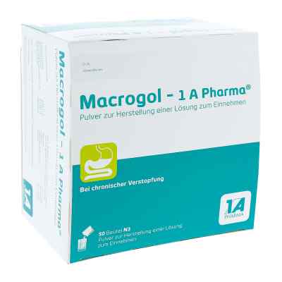 Macrogol-1A Pharma Pulver zur Herstellung einer Lösung zum Einne 50 stk von 1 A Pharma GmbH PZN 14264079