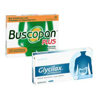 Magen-Darm-Set Glycilax und Buscopan Plus 1 Pck von  PZN 08101436